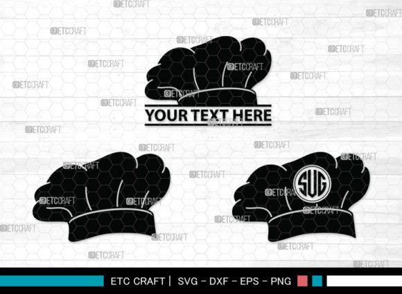 Download Chef Hat Monogram | Chef Svg | Cook SVG - Chef svg Collection