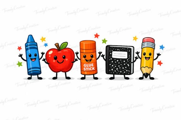 Download Back to School Supplies Sublimation PNG - Back to school Collection