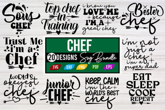 Download Chef SVG Bundle - Chef svg Collection