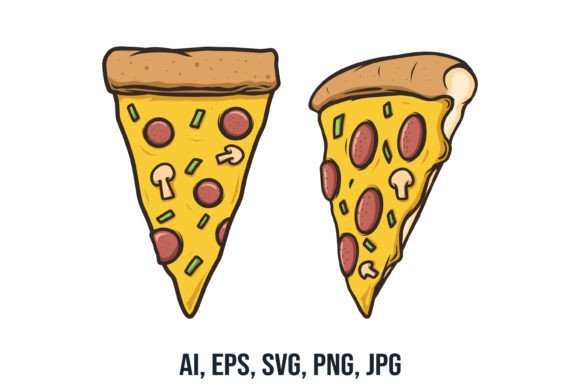Download Pizza Vector Drawing - Pizza vector Collection